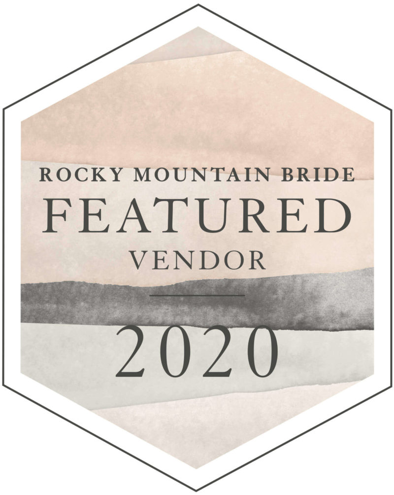 Rocky Mountain Bride Featured Vendor 2020