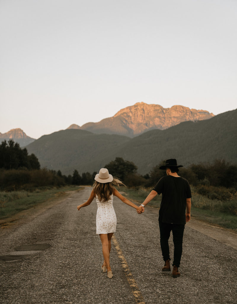 proposal in pitt lake
