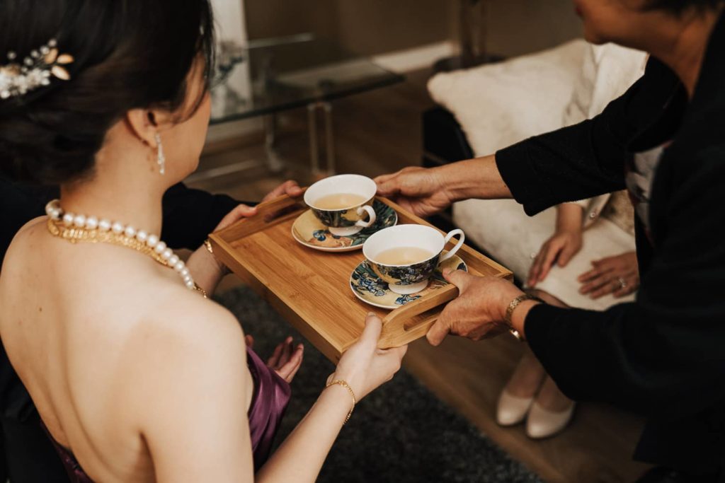 Tea Ceremony Cup of tea serving parents vancouver